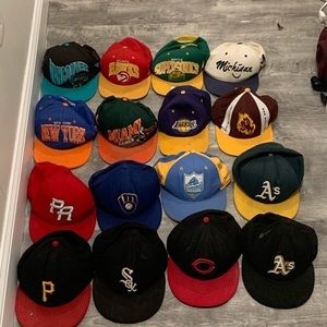 Assortment of hats